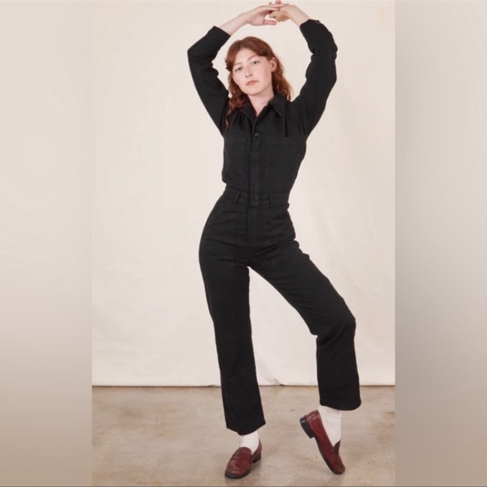 Big Bud Press Long Sleeved Black Jumpsuit